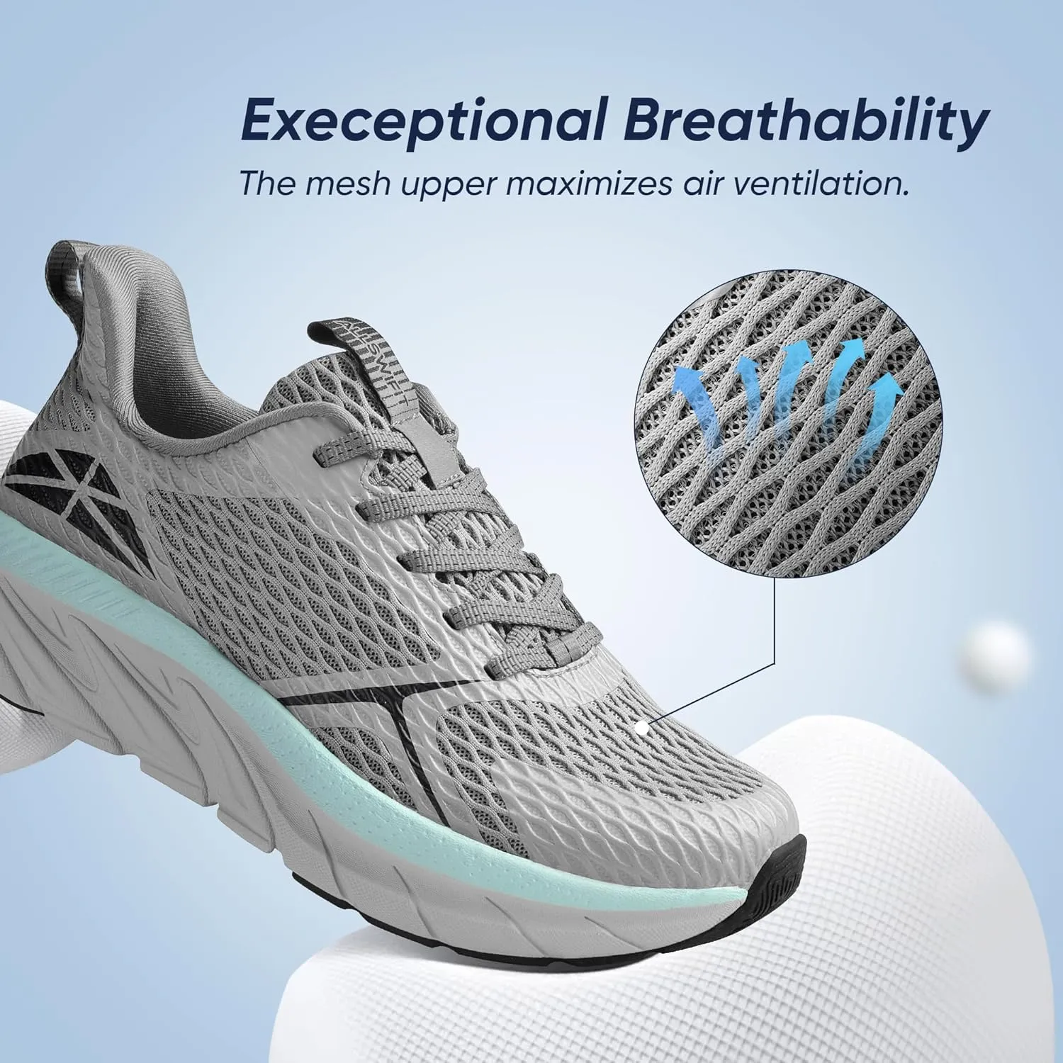 Women's Walking Shoes Comfortable ActiveEase Running Tennis Athletic Gym Workout Cross Training Sneakers