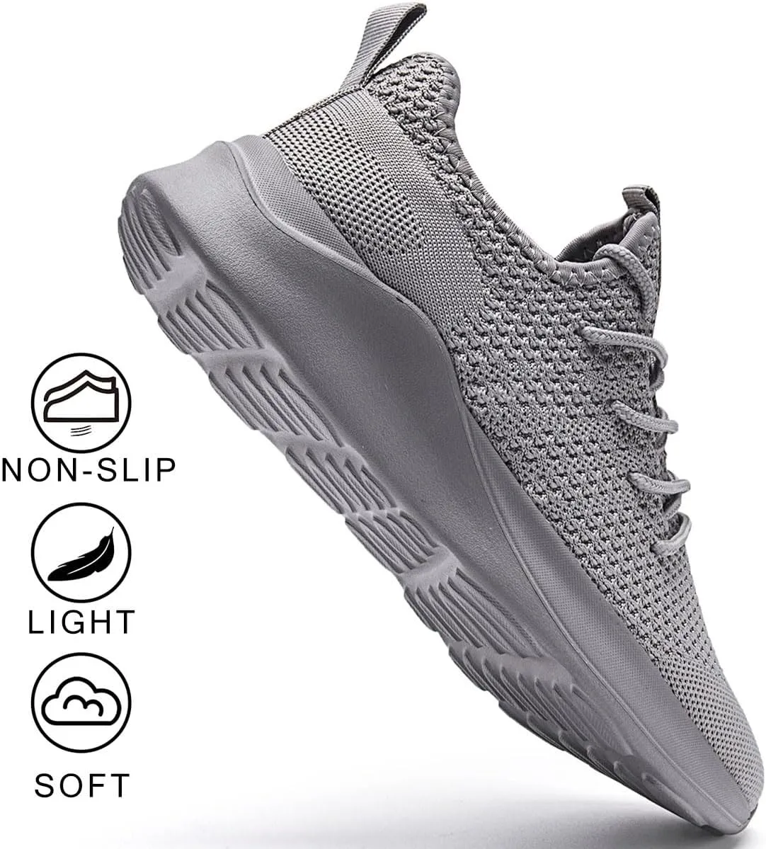 Women's Walking Shoes Tennis Sneakers Casual Lace Up Lightweight Running Shoes Slip On Gym Out Workout Shoes