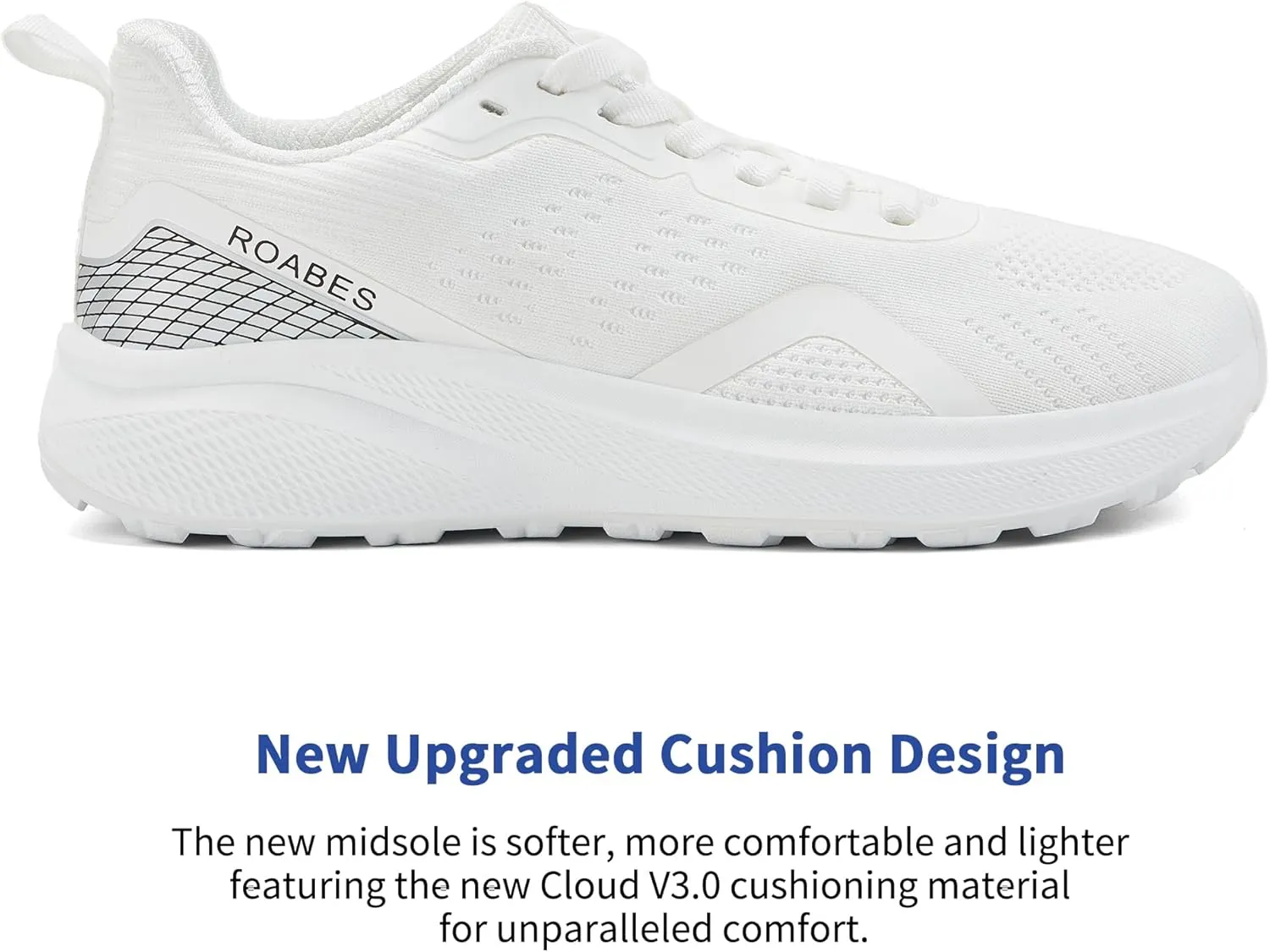 Women's Wide Toe Box Sneakers, Wide Tennis Running Shoes, Rubber Non-Slip Breathable Gym Workout Shoes