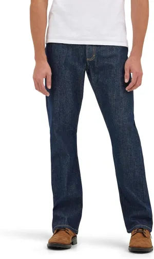 Wrangler Men's Free to Stretch Relaxed Fit Bootcut Jean