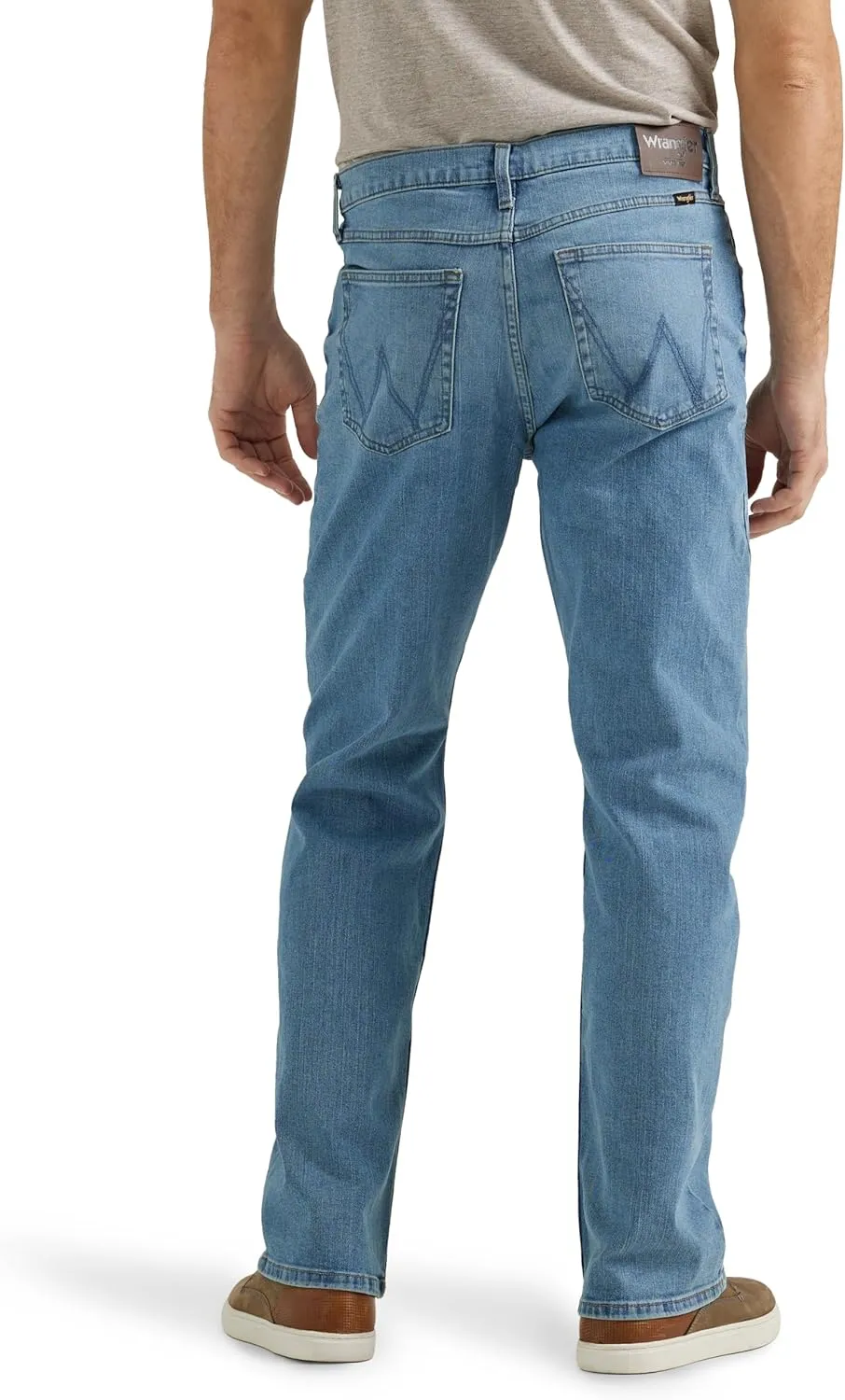 Wrangler Men's Free to Stretch Relaxed Fit Bootcut Jean