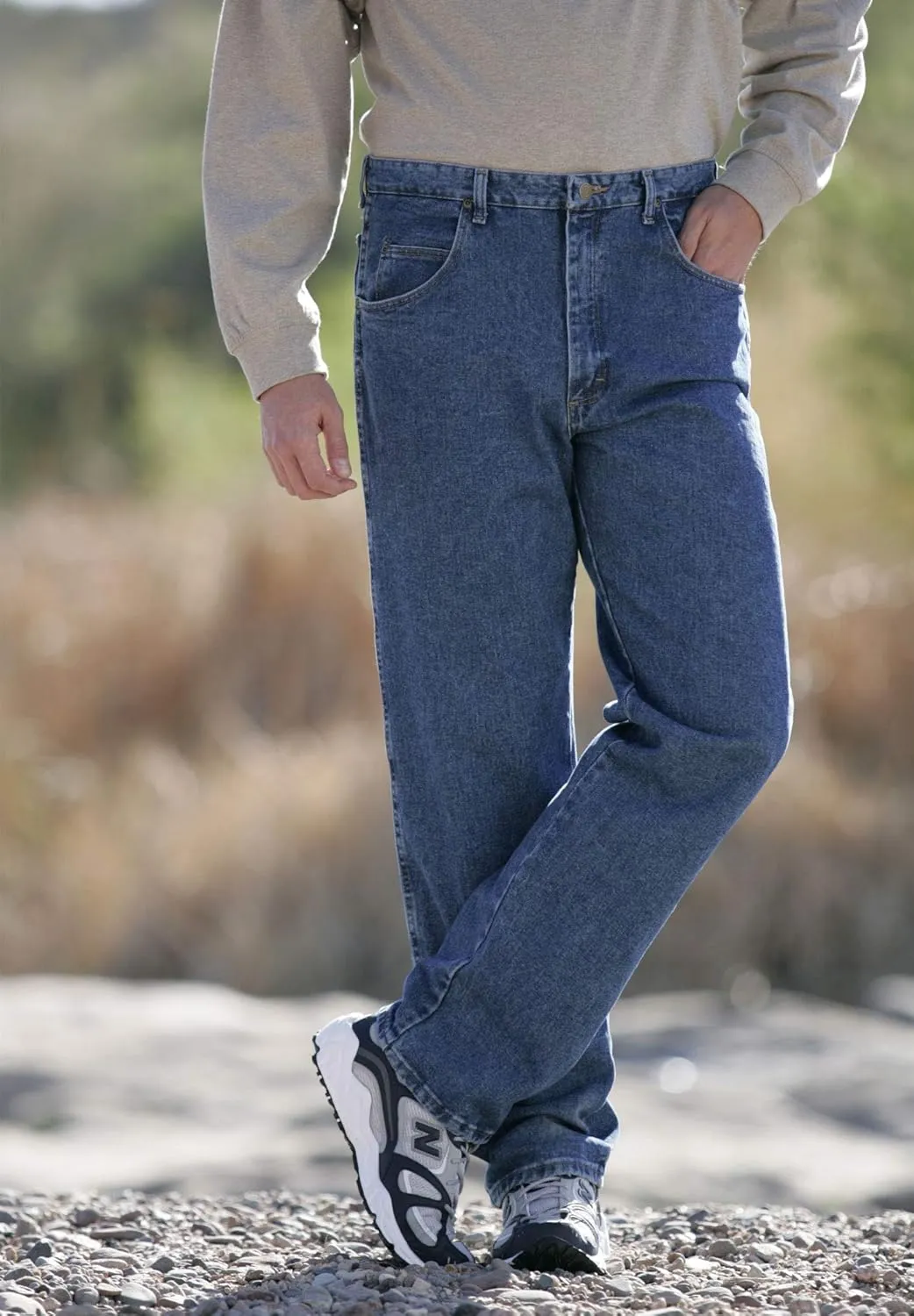 Wrangler Men's Relaxed Fit Jeans