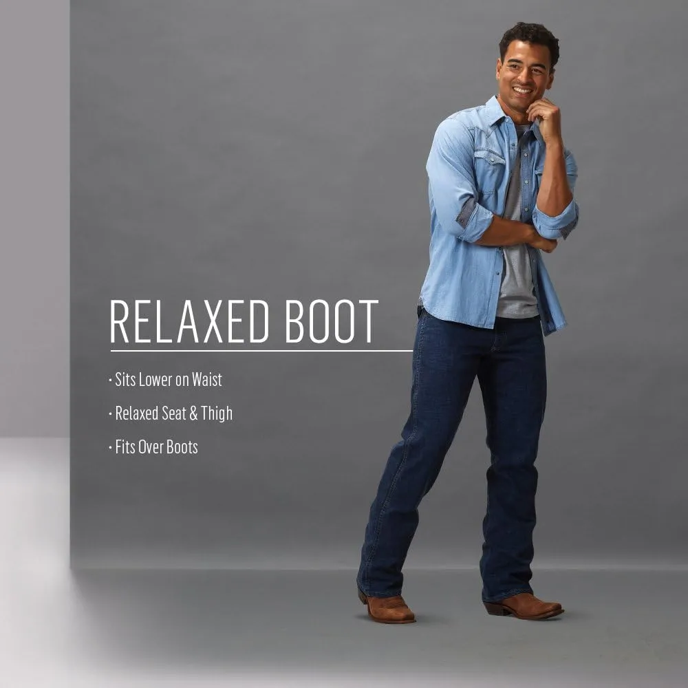Wrangler Men's Retro Relaxed Fit Bootcut Jeans