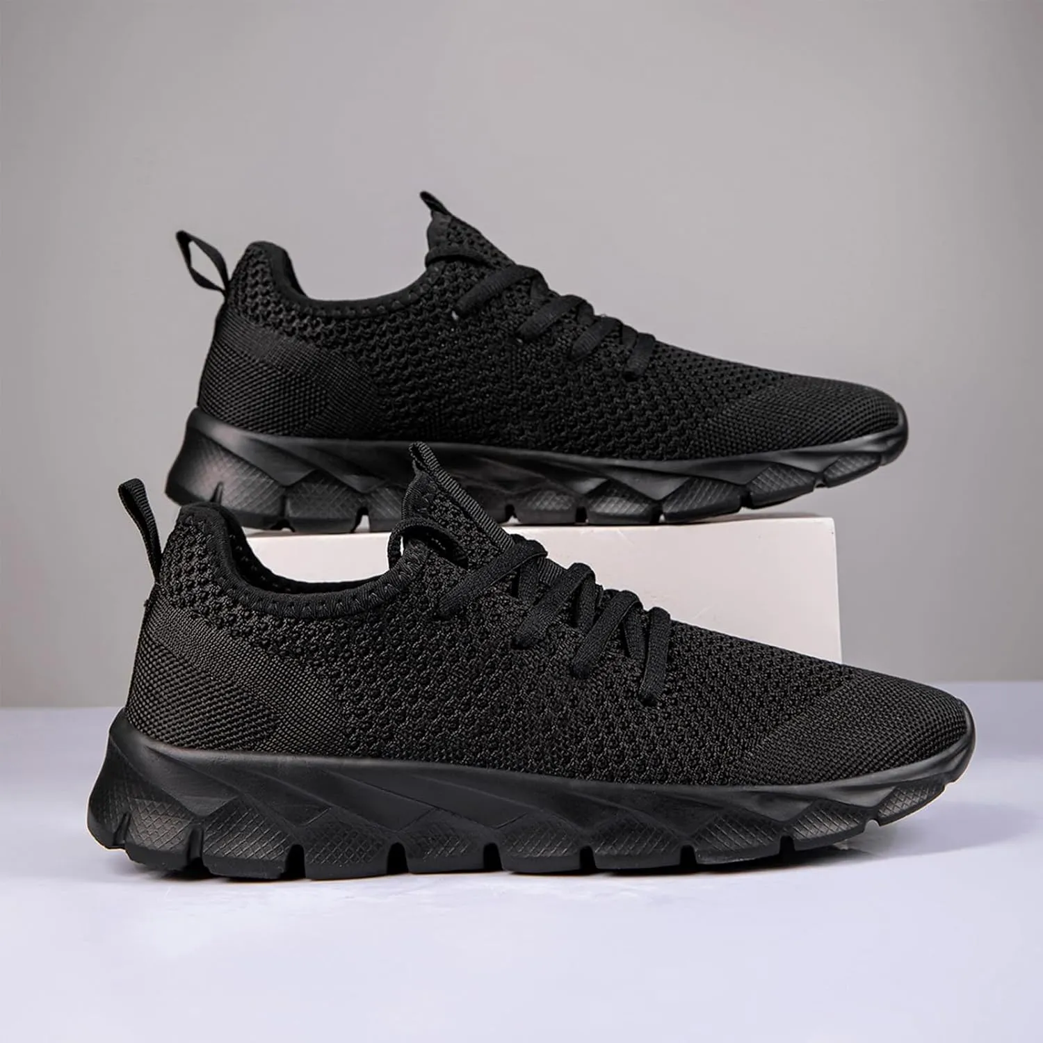 ZGPWZWL Mens Running Shoes Fashion Sneakers Tennis Walking Casual Athletic Lightweight Breathable Workout Gym Comfortable Shoes