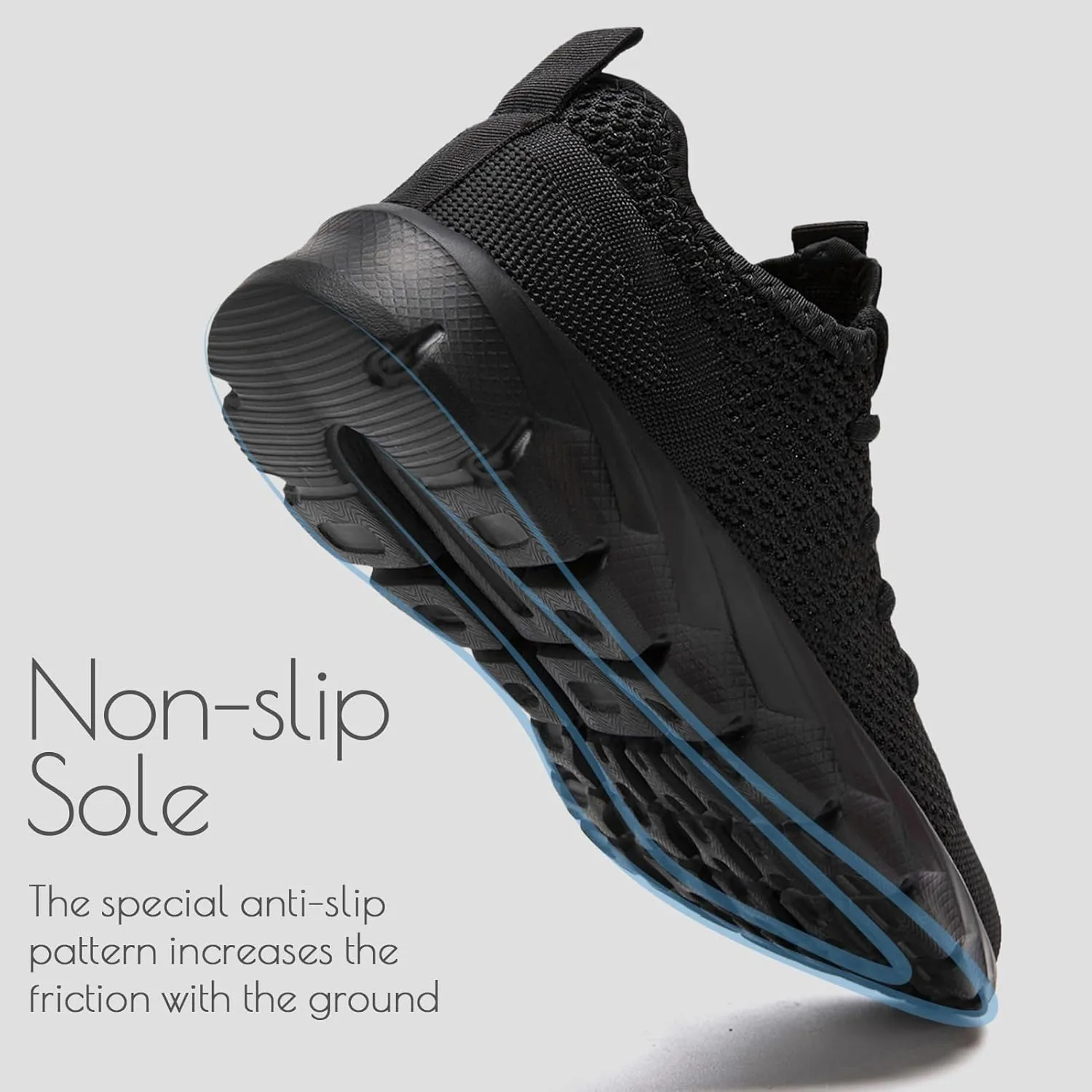 ZGPWZWL Mens Running Shoes Fashion Sneakers Tennis Walking Casual Athletic Lightweight Breathable Workout Gym Comfortable Shoes